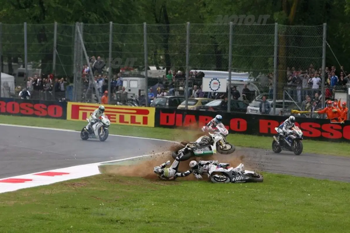 L'incidente di Gara due a Monza (5)