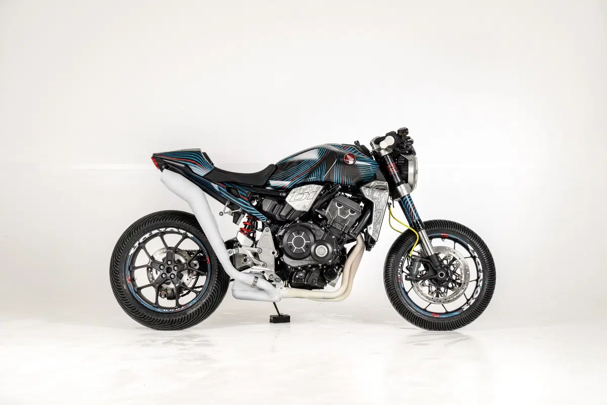 Mick Doohan a Glemseck con una Honda CB1000R (6)