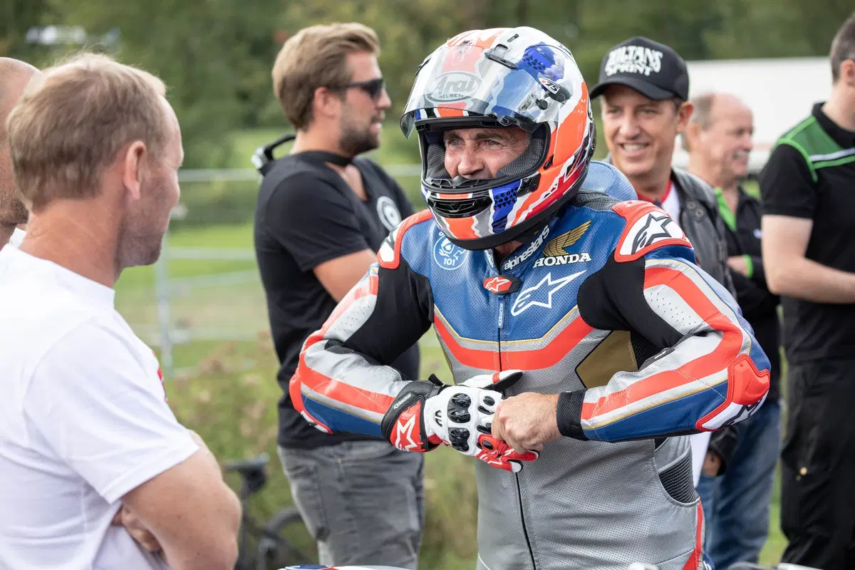 Mick Doohan a Glemseck con una Honda CB1000R (8)