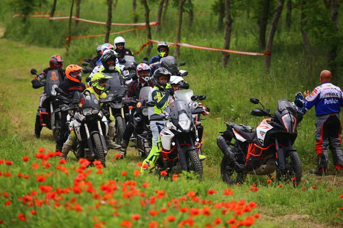 Maxi Enduro Camp: corso off road in sella alle bicilindriche con Fasola (7)