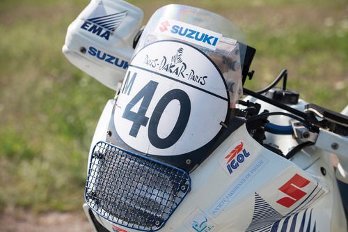 Parigi – Dakar, all’asta la Suzuki DR650 di Gilles Francru (9)