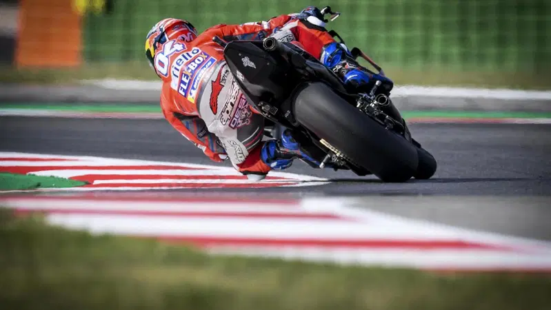 MotoGP 2018. Dovizioso in testa nelle FP2 a Misano