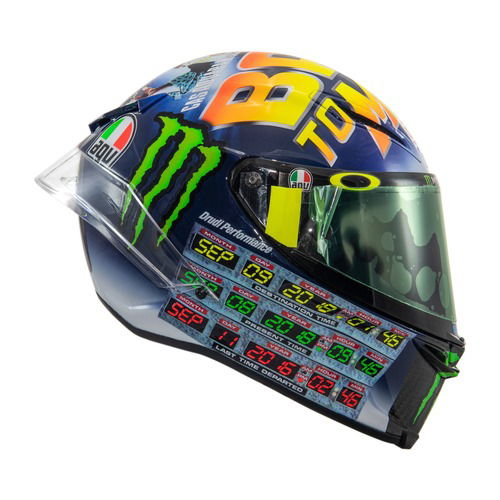 MotoGP 2018. GP Misano, il casco di Valentino (9)