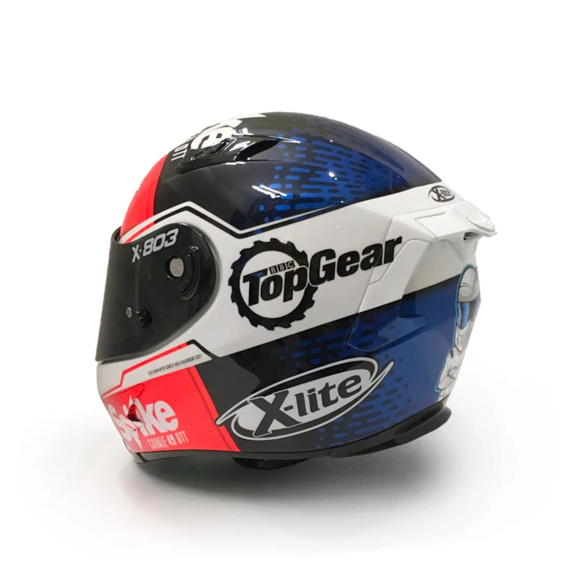 Danilo Petrucci e il casco X-Lite Top Gear  (2)