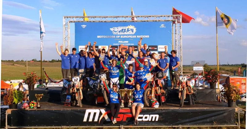 Grande Italia al Motocross delle Nazioni Europee