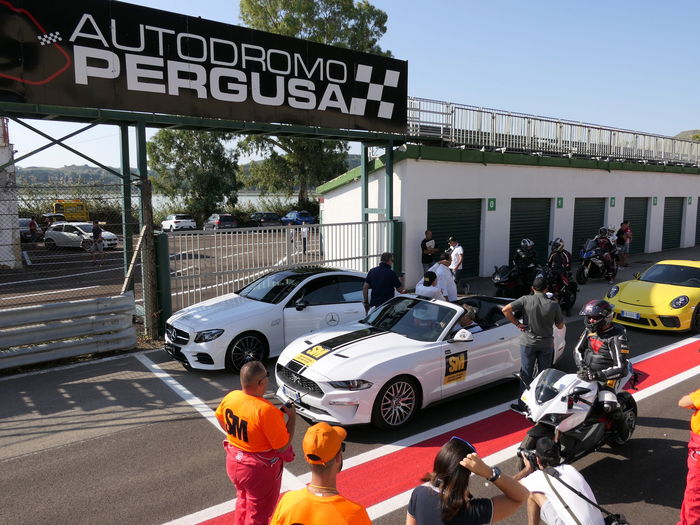 Il giro inaugurale del nuovo asfalto all'autodromo di Pergusa