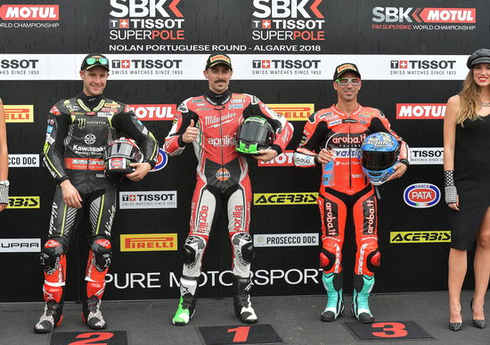 SBK 2018. Laverty si aggiudica la Superpole di Portimao