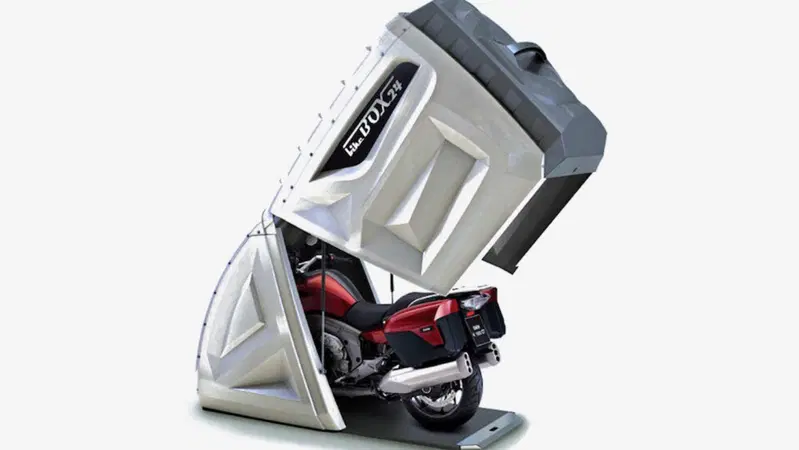 BikeBox 24, il box a scrigno anche con ruote e gancio di traino