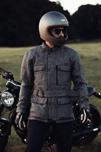 La giacca tecnica in tweed DGR Digby 