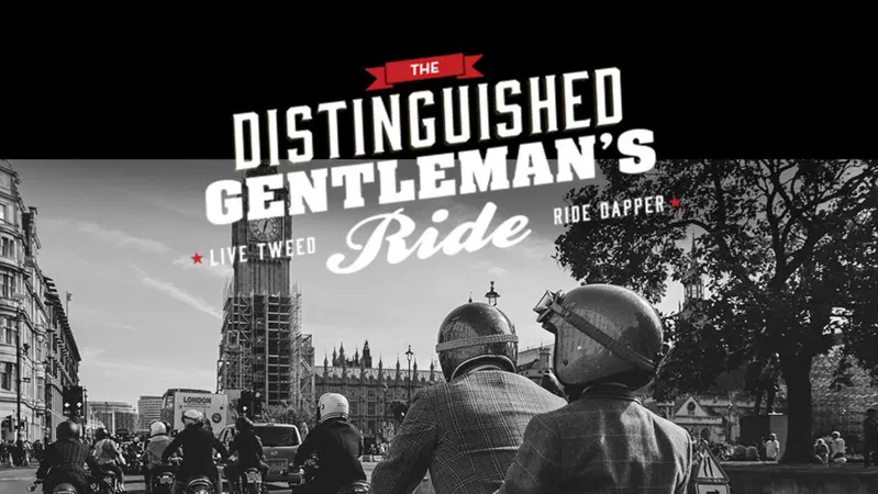 Distinguished Gentleman&rsquo;s Ride: Moto.it e Triumph insieme per beneficenza