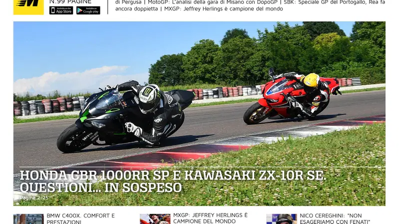 Magazine n&deg; 349, scarica e leggi il meglio di Moto.it 