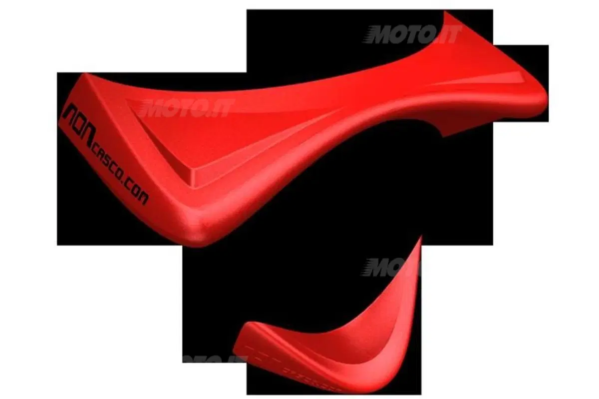 Print presenta Noncasco, spoiler appoggia casco