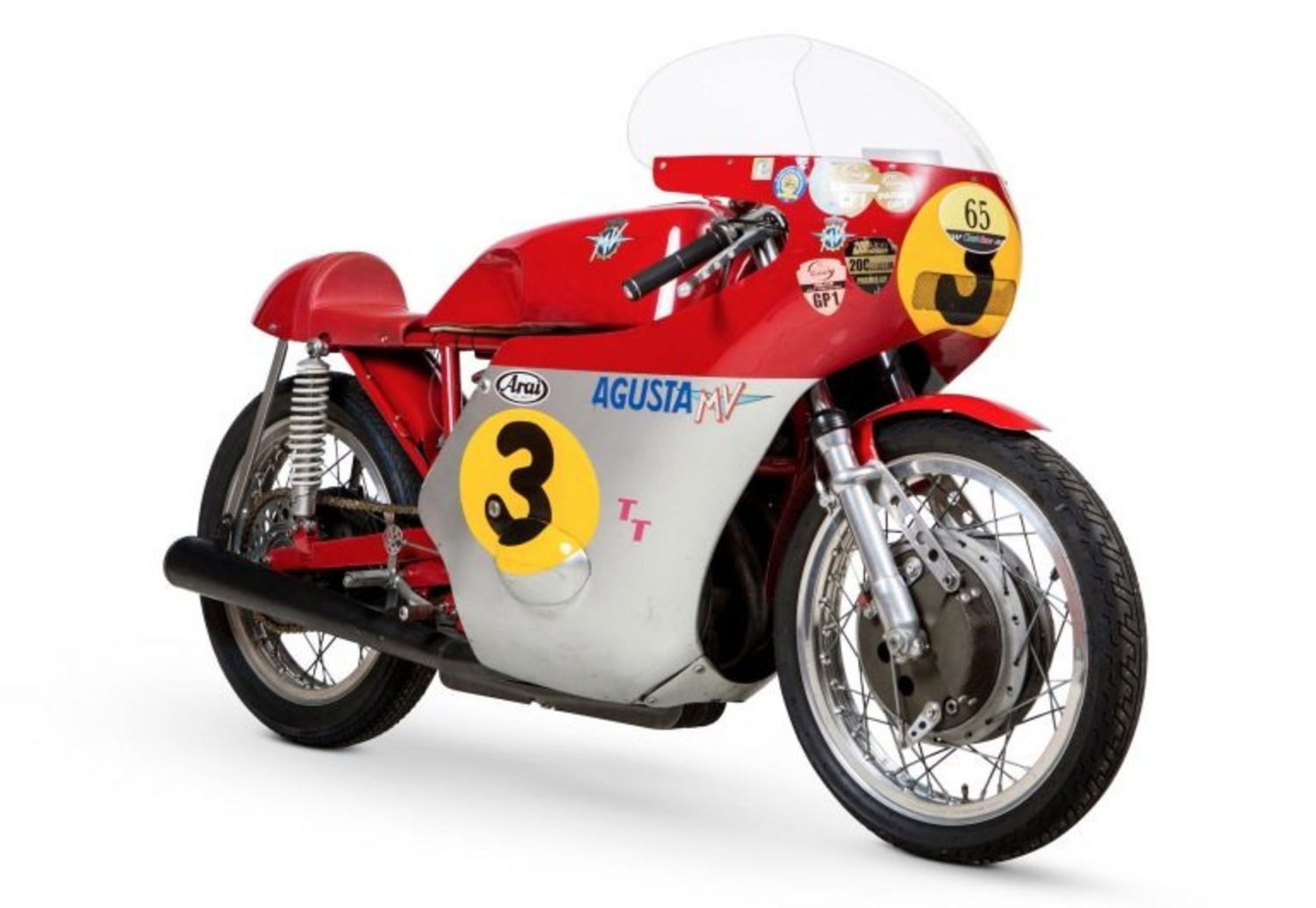 MV Agusta, all’asta la leggendaria 3 cilindri che corse nel 1973