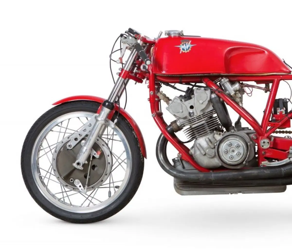 MV Agusta, all’asta la leggendaria '3 cilindri' che corse nel 1973 (15)