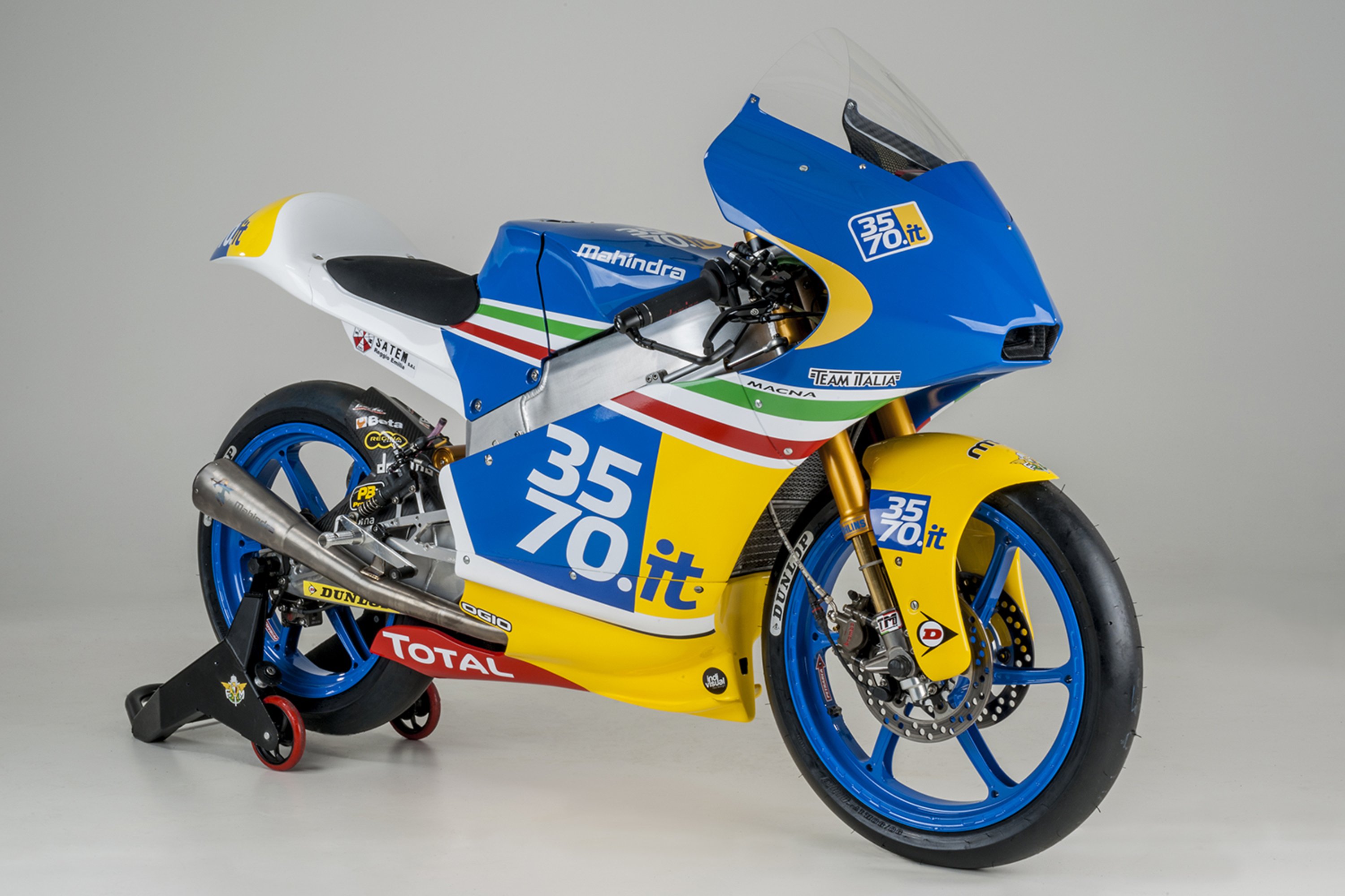 Presentato oggi il 3570 Team Italia Moto3