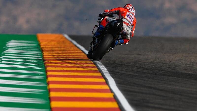 MotoGP. Dovizioso in testa nelle FP1 di Aragon