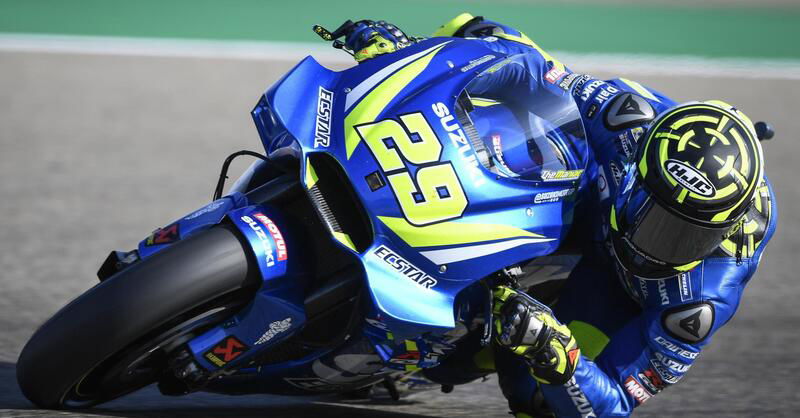 MotoGP 2018. Iannone &egrave; il pi&ugrave; veloce nel warm-up di Arag&oacute;n