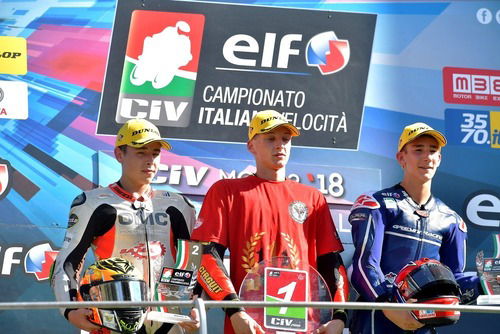 CIV 2018. Al Mugello Zannoni si laurea campione italiano Moto3 (7)