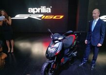 L'Aprilia SR 150 costruito in India