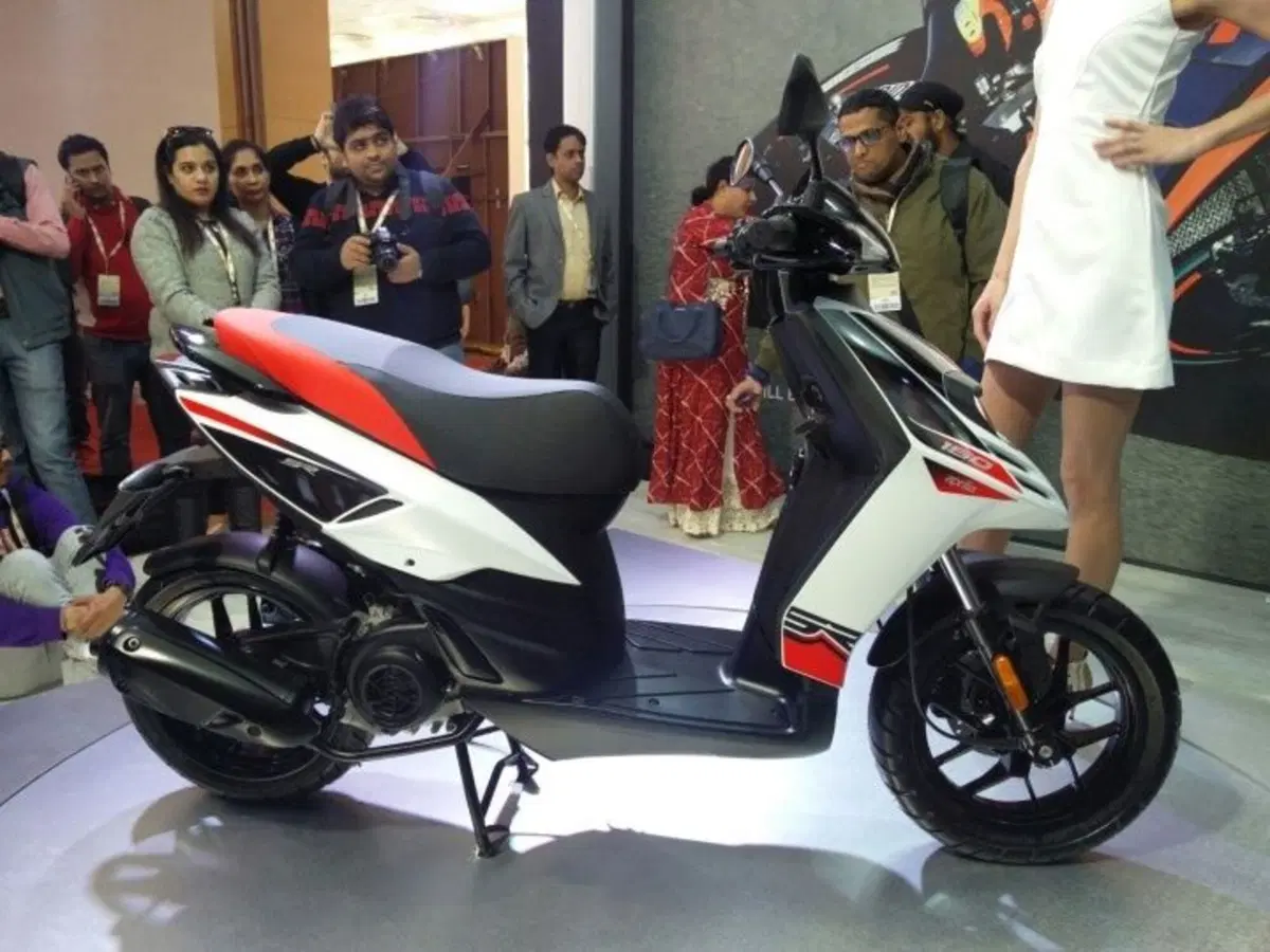 L'Aprilia SR 150 costruita in India