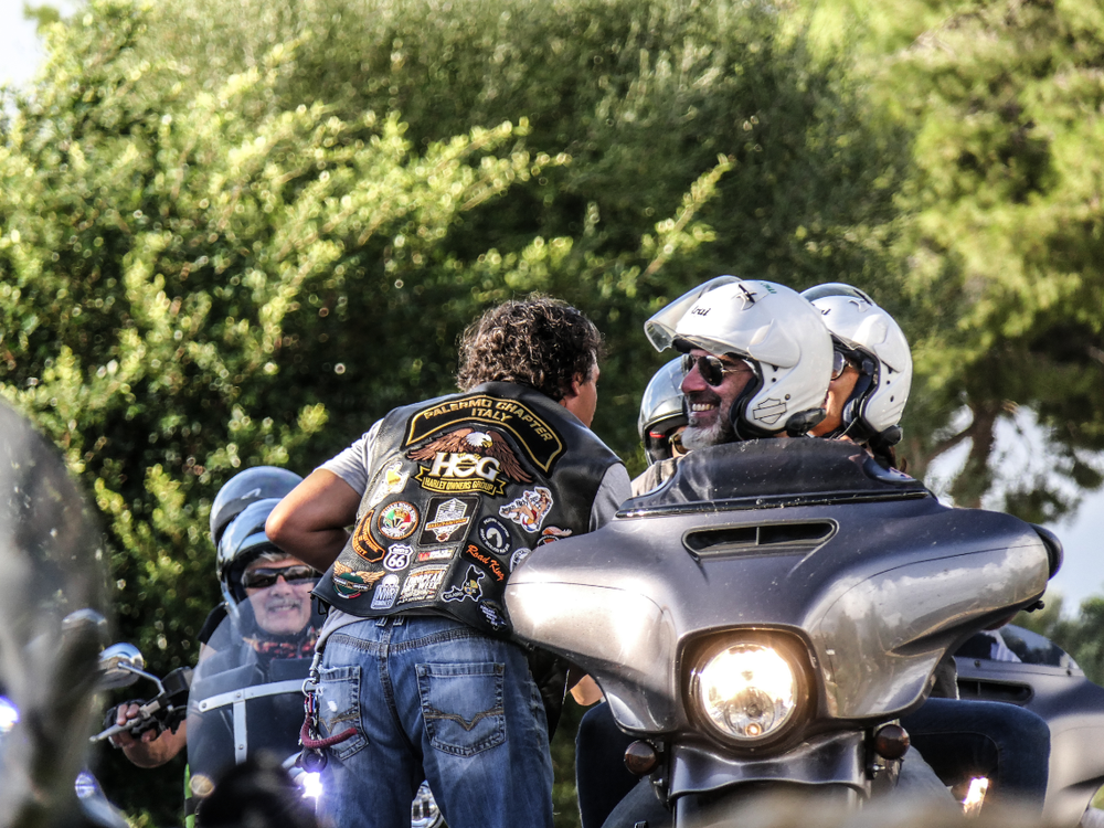 Uno scatto dal Raduno con le Harley - Davidson