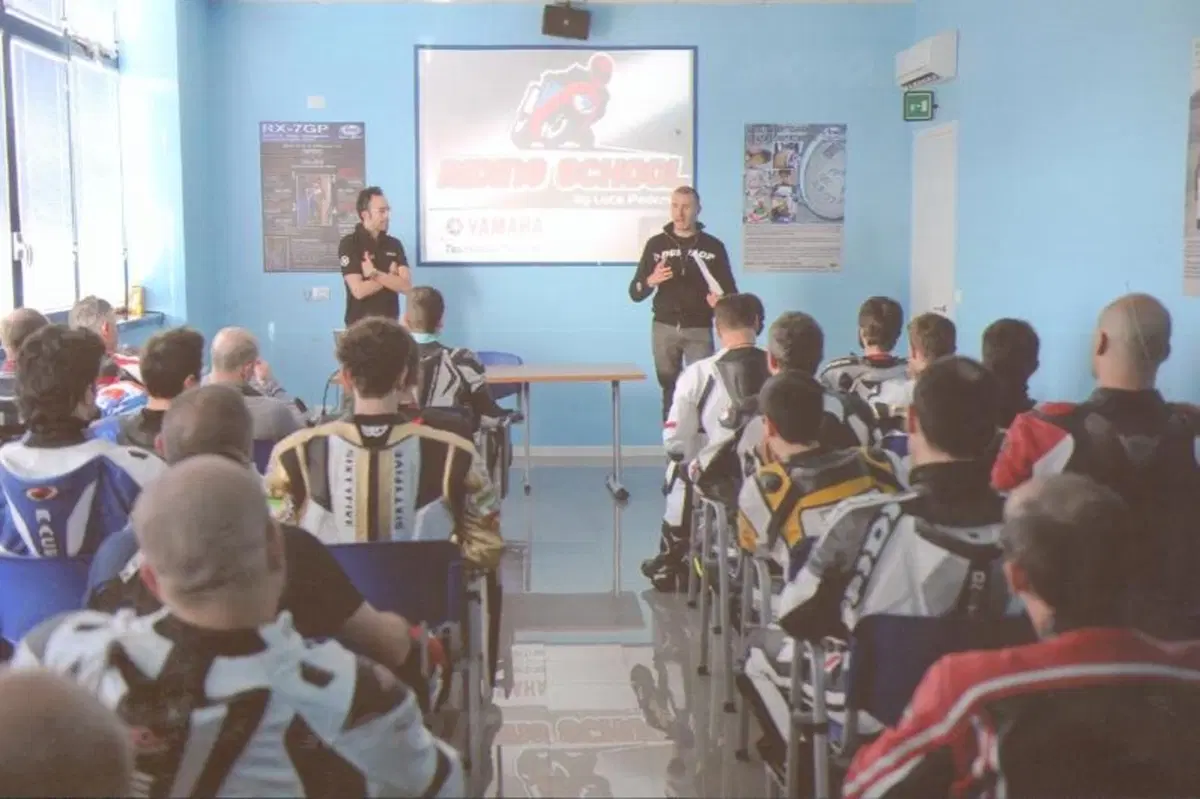 BER & Arai in pista con Riding School di Luca Pedersoli (2)