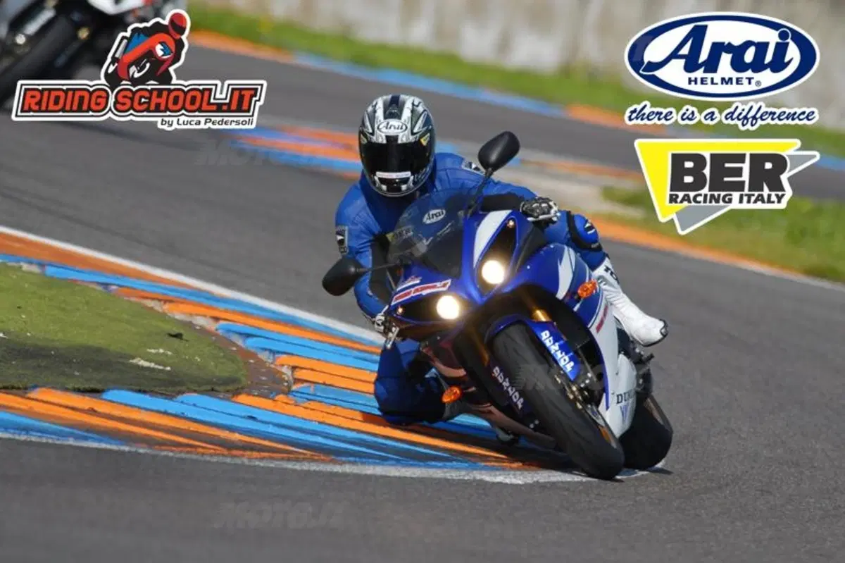 BER & Arai in pista con Riding School di Luca Pedersoli (4)