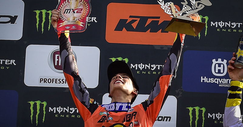 MX 2018. Jonass out, Prado campione MX2