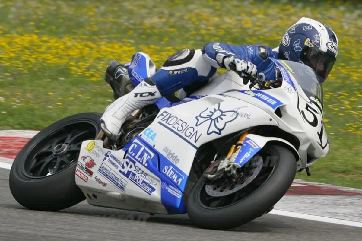Luca Pedersoli in crescita la Mugello