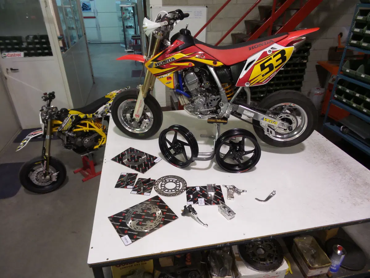 Discacciati Brake System: nuovi accessori per Honda CRF 150 e pitbike (7)