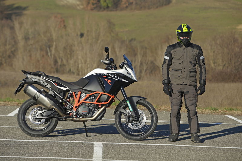 Marco Delmastro con la KTM 1190 ADV R