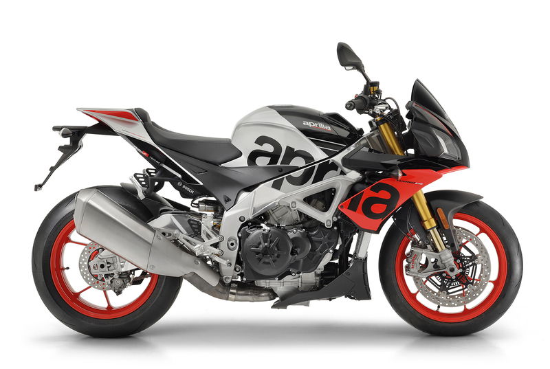 Aprilia Tuono V4 1100 RR E Factory 2019, con le &Ouml;hlins semiattive