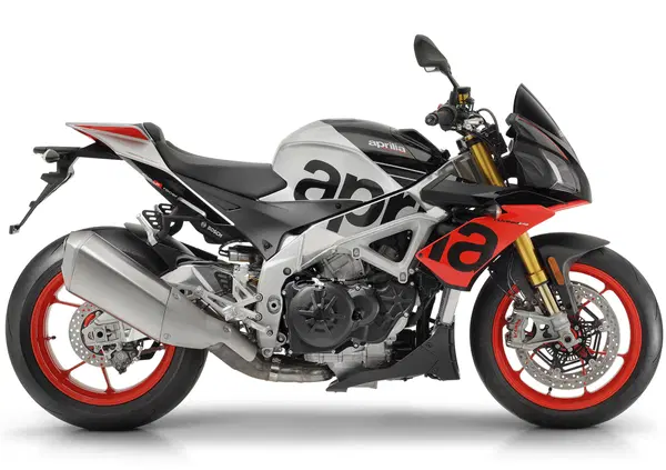 Aprilia Tuono V4 1100 RR E Factory 2019, con le Öhlins semiattive