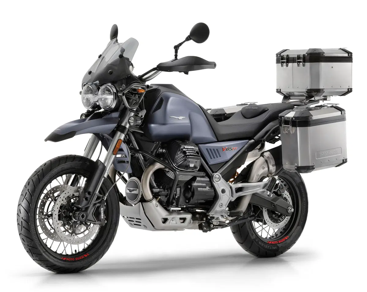 Moto Guzzi V85 TT arriva a Intermot Colonia