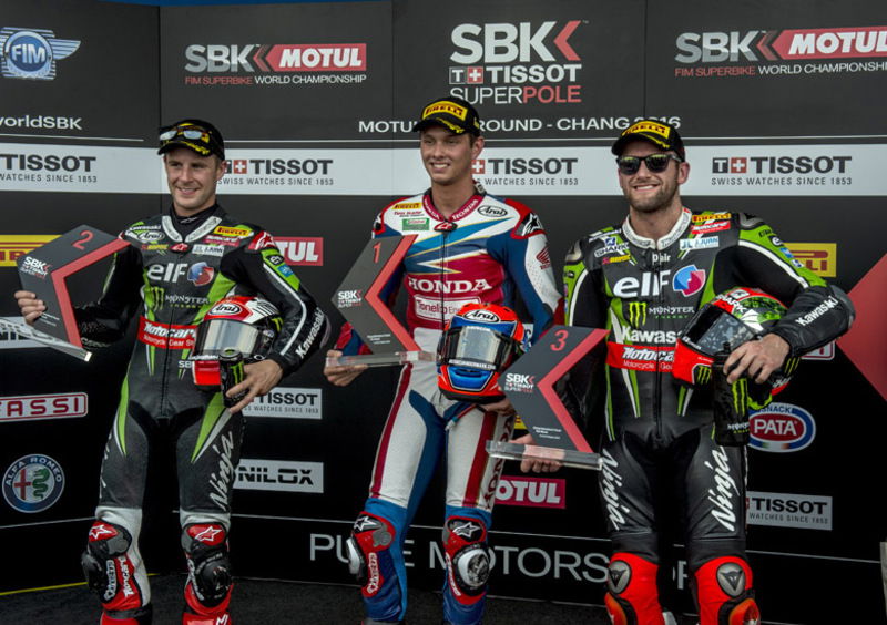 SBK 2016. GP Thailandia. VdMark si aggiudica la Superpole