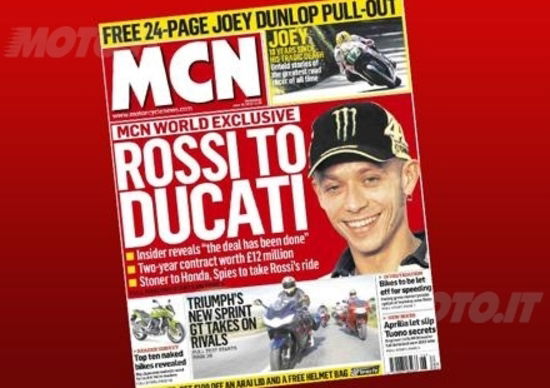 Per MCN è fatta: Rossi in rosso!