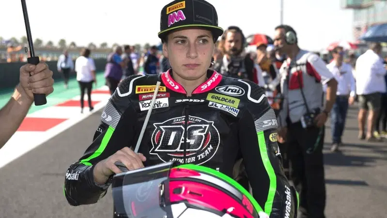 Ana Carrasco, la prima "campionessa" del motociclismo