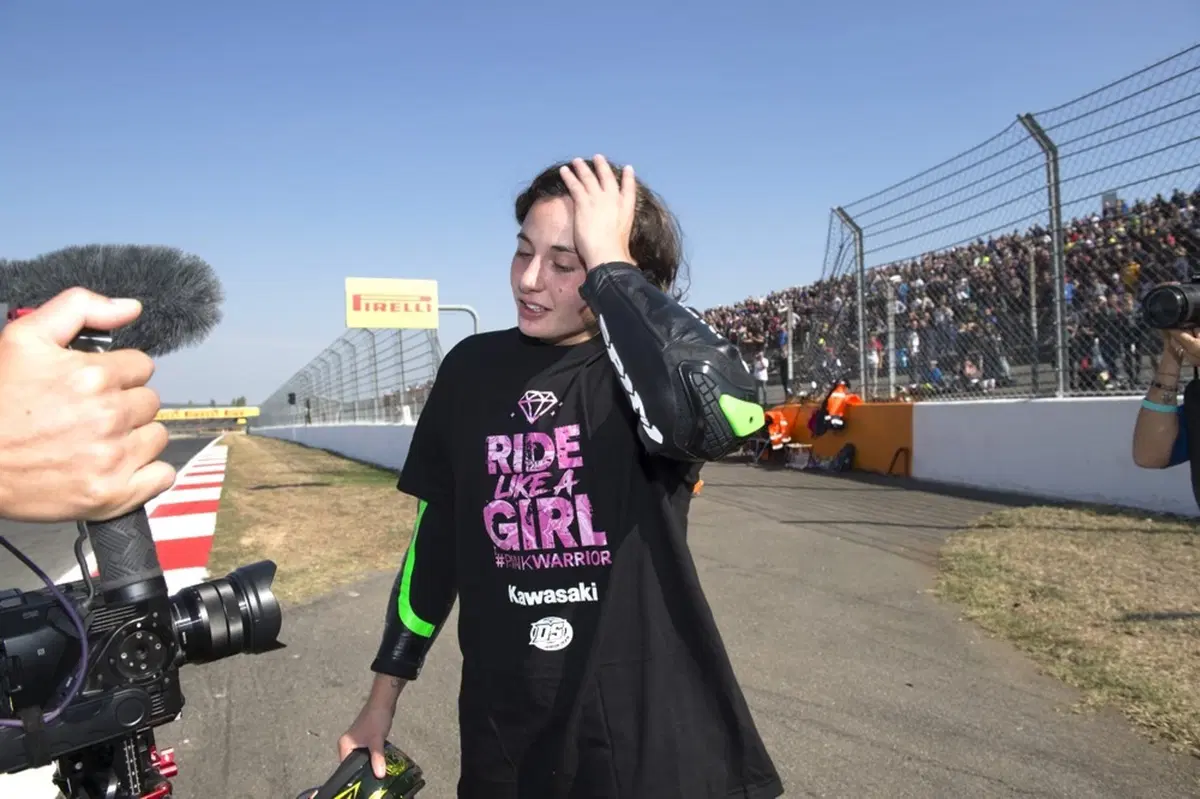 Ana Carrasco, la prima 'campionessa' del motociclismo (4)