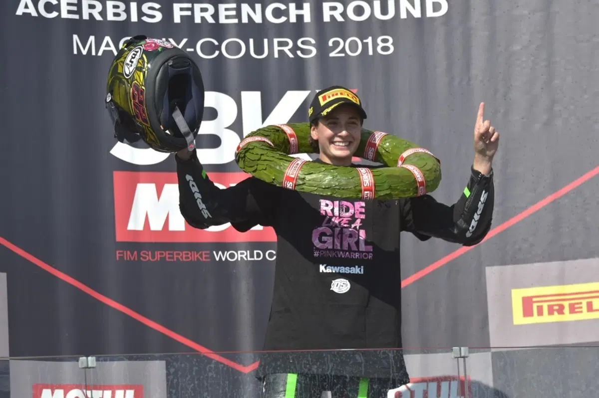 Ana Carrasco, la prima 'campionessa' del motociclismo (6)