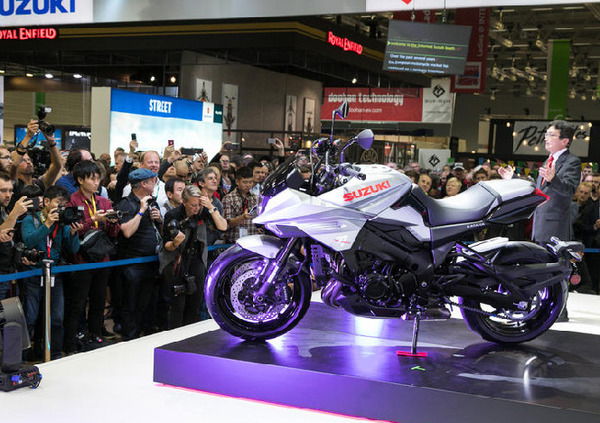 Intermot 2018: Suzuki Katana. Video, foto e dati