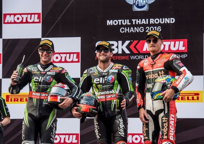 SBK 2016. GP Thailandia. Sykes vince gara 2 a Buriram