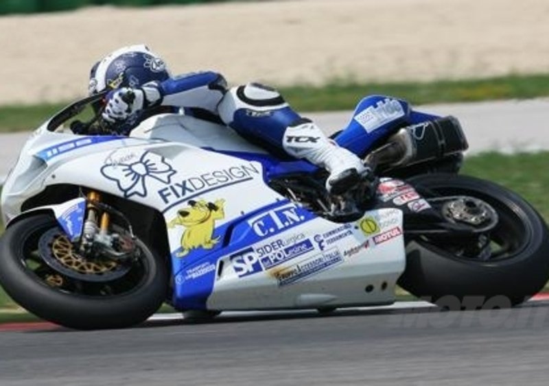 CIV Superbike: Luca Pedersoli a Misano
