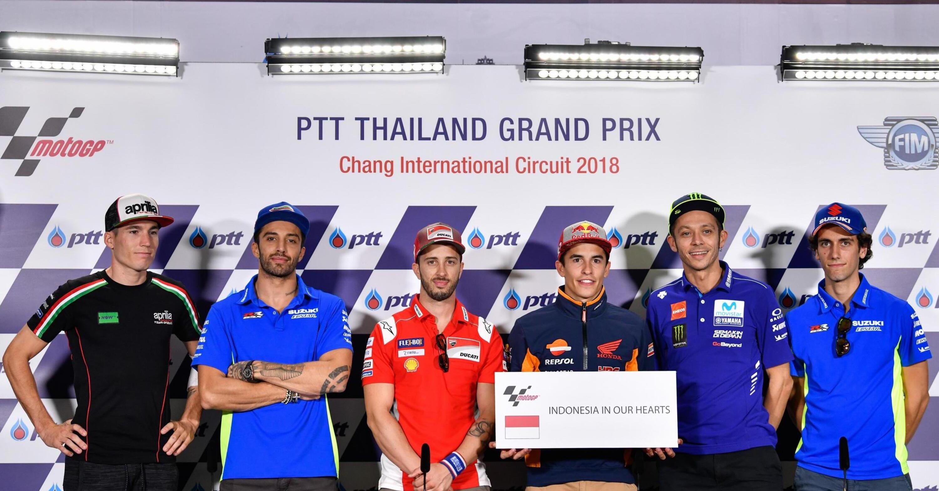 MotoGP 2018. I temi del GP di Thailandia
