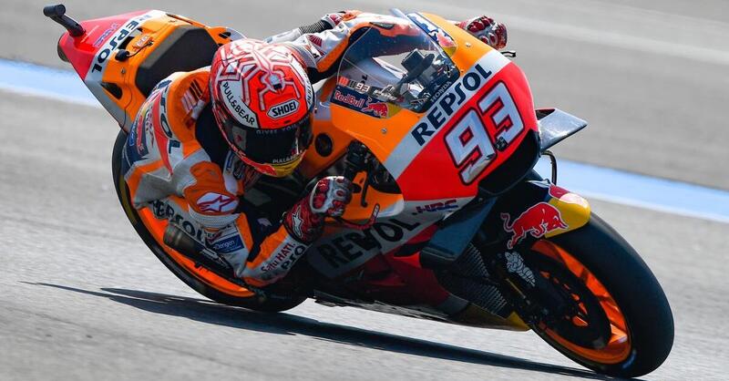 MotoGP 2018. M&aacute;rquez vince il GP di Thailandia 