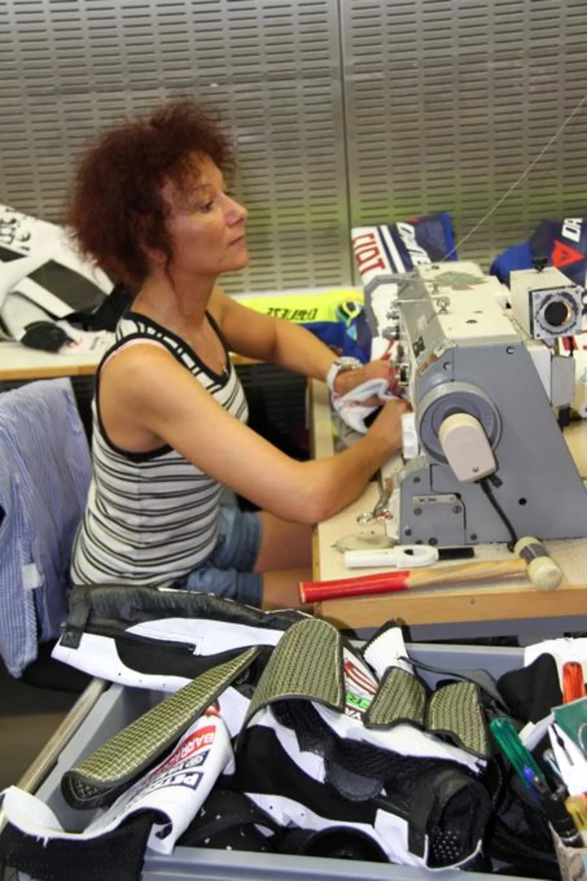 Modifiche speciali all'abbigliamento Dainese di Valentino Rossi