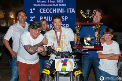La bella storia di Zaeta e di Francesco Cecchini campioni del mondo
