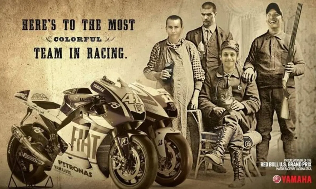 Il team Yamaha protagonista sulla pista di Laguna Seca