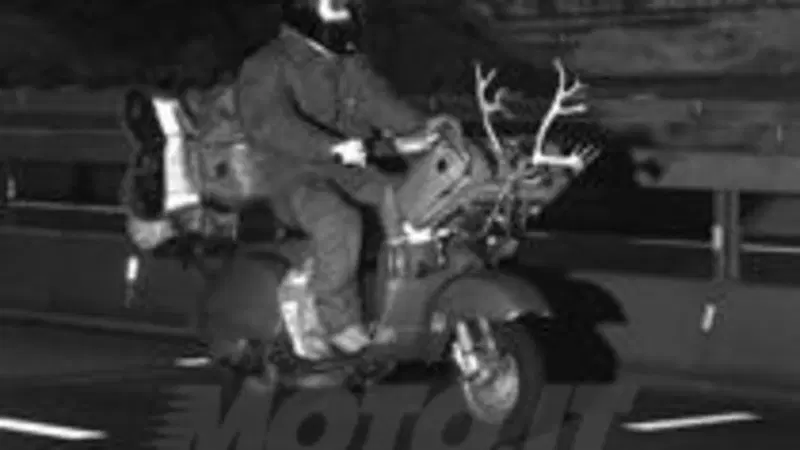 Scooterista preso per le corna dall'autovelox
