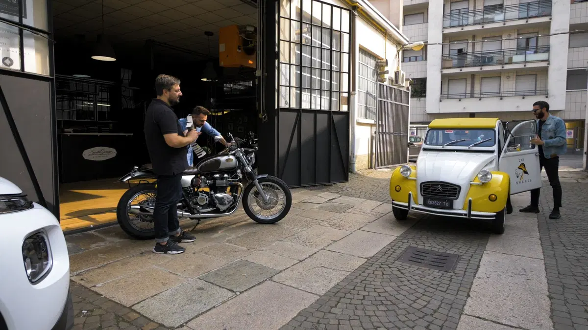 Citroën 2CV, la Special by South Garage e Moto.it comincia a prendere forma (9)