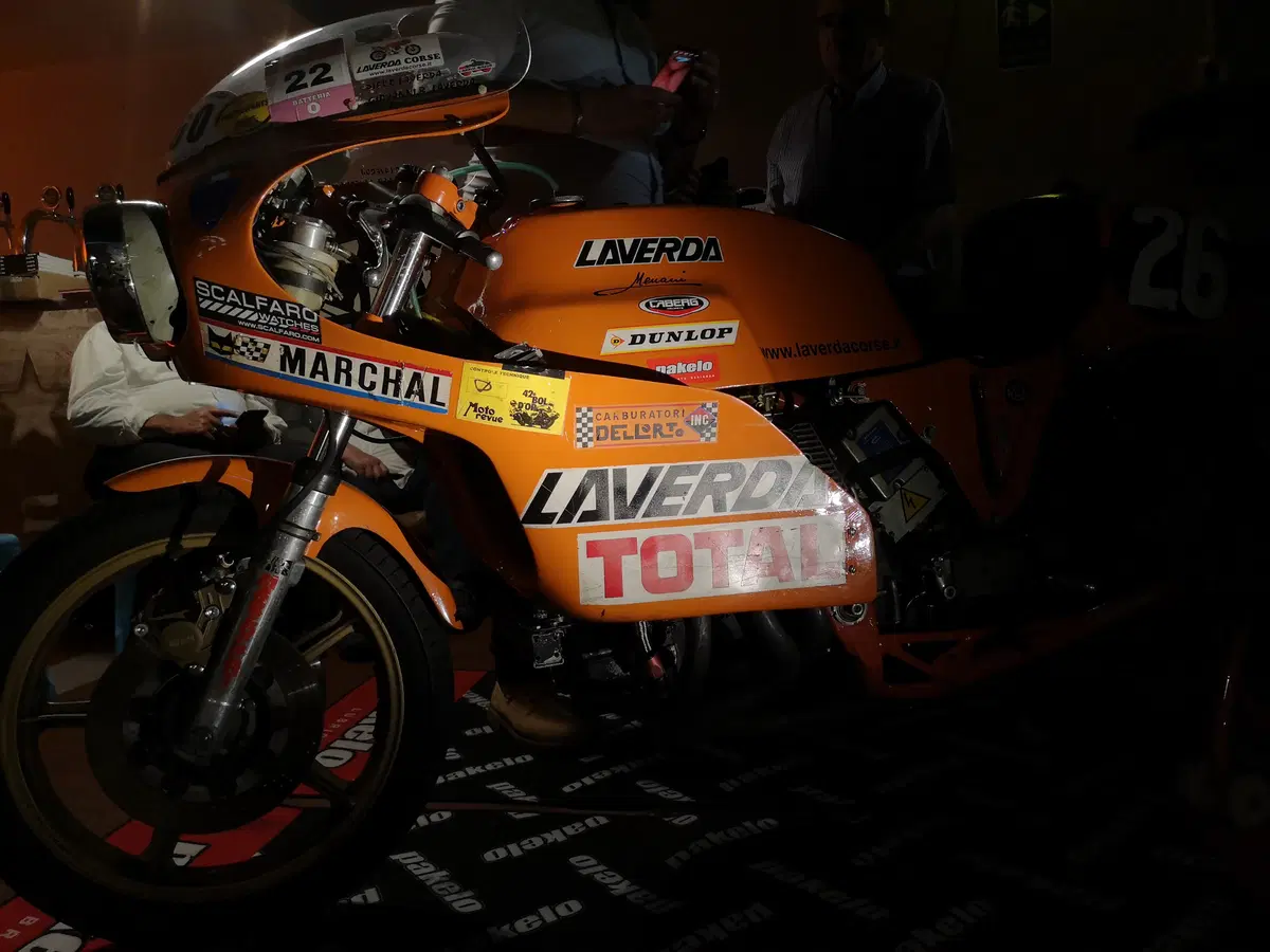 Il 6 cilindri Laverda da Special Mr. Martini